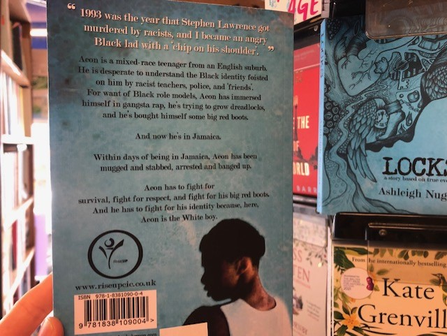 FredsBookshop's tweet image. A teenager from a leafy English suburb, is in prison. In Jamaica. Nursing stab wounds. He's searching for #belonging and #identity. 
#Locks A story based on true events, with clever undercurrents of Campbells #Herosjourney
Now @FredsBookshop @LocksBook