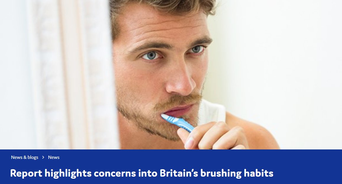 Research as part of National Smile Month has revealed a number of Brits only brush their teeth once a day. Read the full story here --> ow.ly/dsX550F5ngS   #SmileMonth