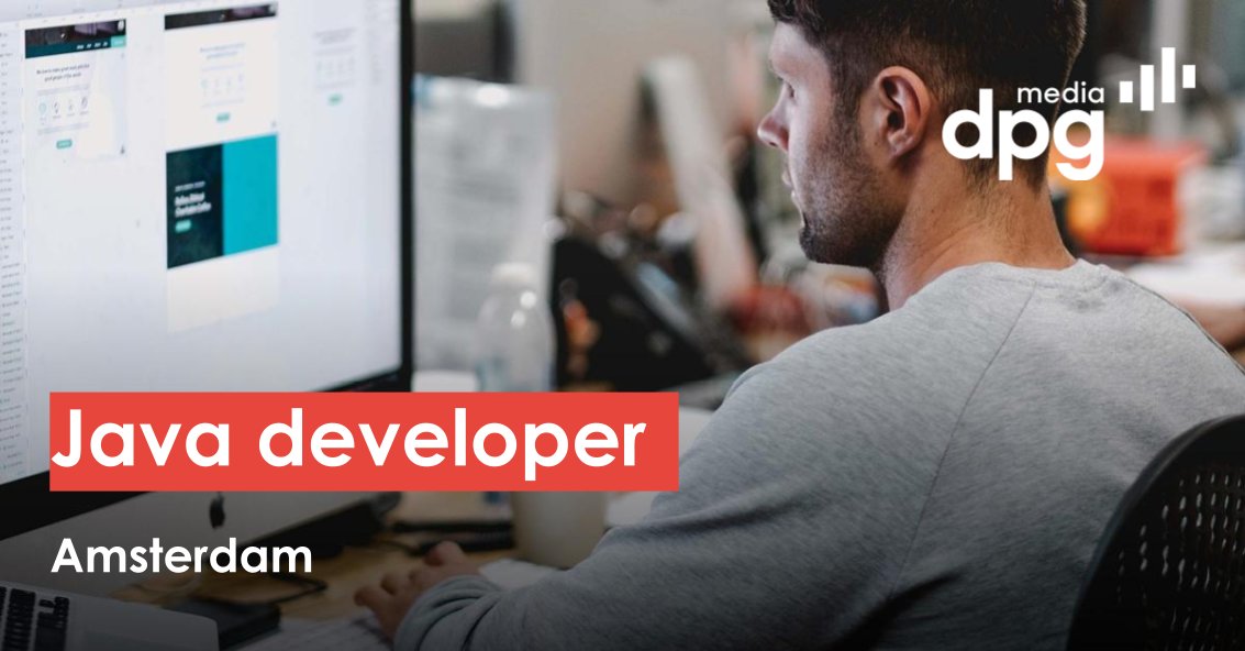 Vacature: voor onze merken Trouw, de Volkskrant en Het Parool zijn we op zoek naar een Java Developer die zorgt dat onze lezers de hoogste kwaliteit features genieten. 

Je leest hier alles over de vacature: vacatures.dpgmedia.nl/o/java-develop…

#java #developer #trouw #volkskrant #parool