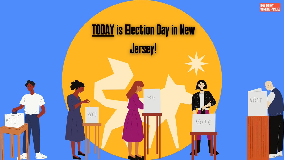 E-day is today! 🗳🥳

Want to see who we've endorsed? Check out the list here: 

workingfamilies.org/state/new-jers…