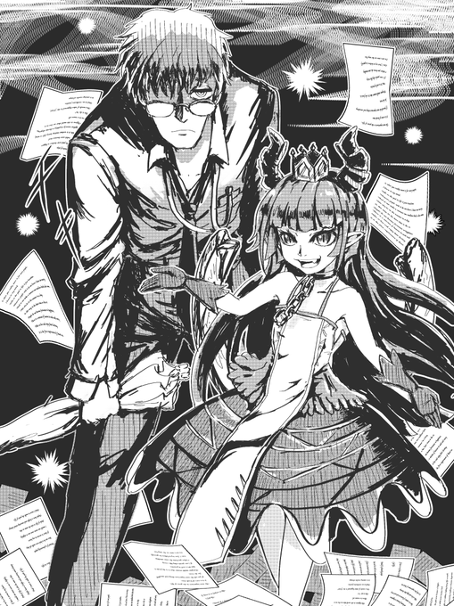 おっさん、メガネ、幼女、ぱっつん・・・多分こういう事じゃな #irodori 
