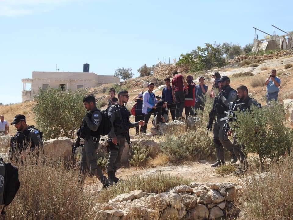 TogetherTuwani's tweet photo. #UPDATE #SouthHebronHills
This morning the Israeli army demolished a Palestinian house under construction in Ar Rakeez and a sheep shelter in At-Tuwani village.
(Photos: Alliance for Human Rights)
#Demolition #Palestine #HumanRights #Area_C https://t.co/zxBOBB8EWG