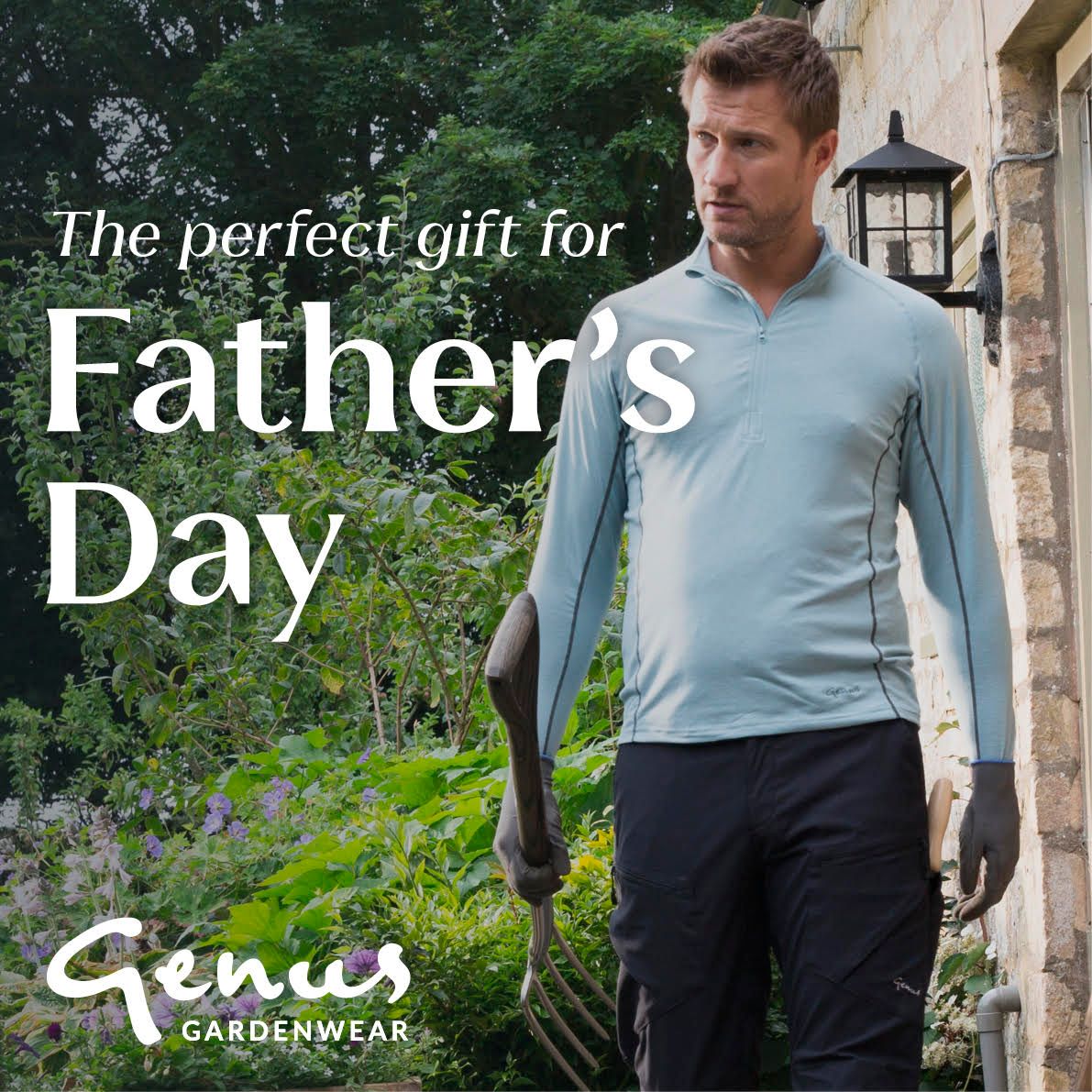 Because Dad loves gardening and you love Dad! With Father's Day coming up, we have something to suit all budgets so take your pick from gardening clothes, tools or accessories. 

Shop the range at buff.ly/2JuWTkk

#genusgardenwear #fathersday #dadswhogarden #gardeningdad