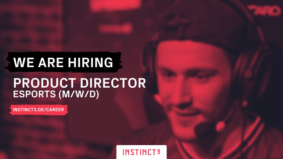 I3Agency's tweet image. E-Sport war immer ein Teil unserer DNA - der Funke soll nun komplett überspringen &amp;amp; ein neues Inferno entfachen (vielleicht wird uns das interne Level-70-Rennen in TBC auch einfach zu langweilig).

Bewirb dich jetzt als "Product Director Esports (m/w/d)" 

instinct3.jobs.personio.de/job/384144