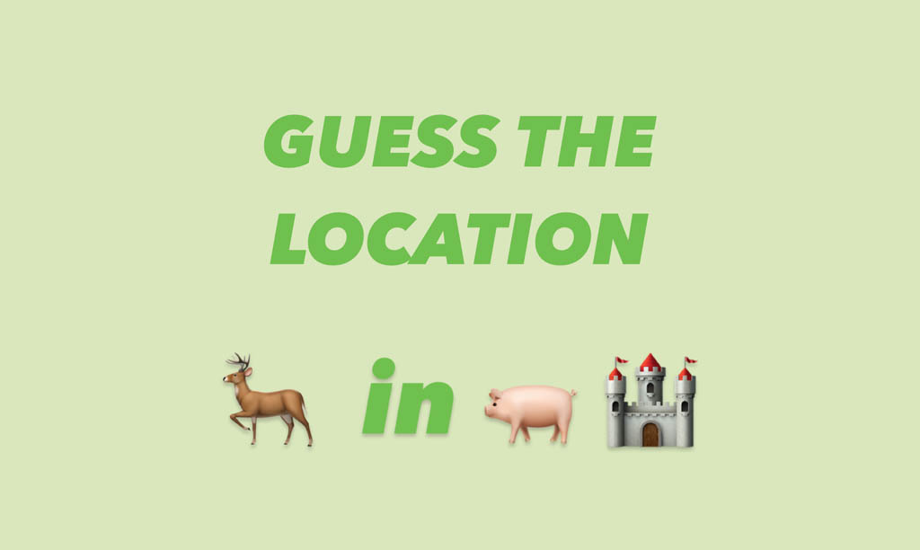 TfL's tweet photo. Can you #GuessTheLocation? 🦌in🐖🏰⁠
⁠
We'll give you a little clue: 👸⁠ https://t.co/ONap4Esozc