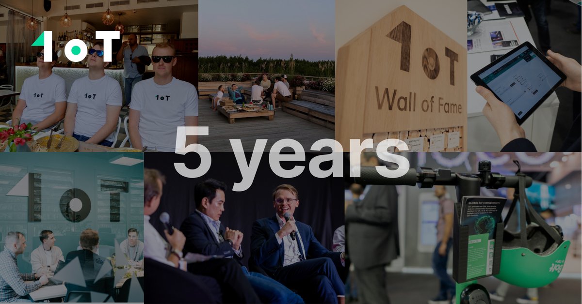 🥳🥳 1oT is celebrating its 5th anniversary this week. In recognition of the milestone, we shared the biggest highlights of the five years so far.

👉 See here: 1ot.com/resources/blog…

#eSIM #eUICC #IoTconnectivity