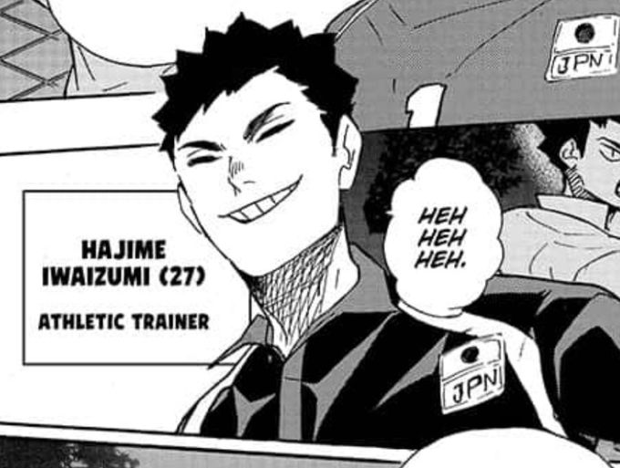 WAKE UP BESTIES IT'S IWAIZUMI HAJIME (27) ATHLETIC TRAINER DAY 