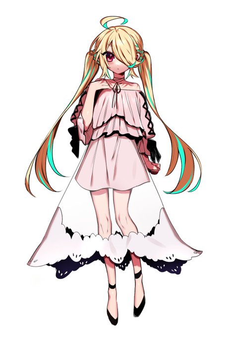 可愛い女描いたよー 