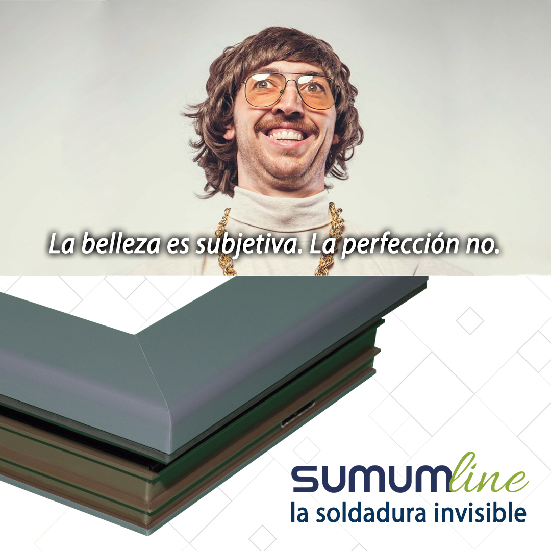 SUMUMPVC's tweet photo. La belleza es subjetiva. 
La perfección no.
SUMUMLine la soldadura invisible.
Pregunta a tu distribuidor SUMUM.

#sumum #diseño #estética #ventanassumum #ventanasdealtasprestaciones #ventanaseficientes #thermofibra #confort #grafsynergy https://t.co/qX9rJSKEBU