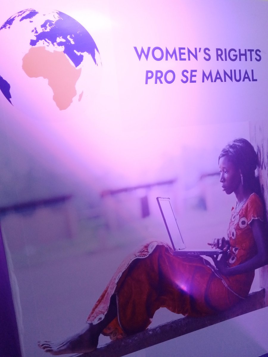 1. #WomenProseLitigants We have partnered with @LWOB, Intel Corporation, @Kenyajudiciary & @lawsocietykenya to launch the Women’s Rights Pro Se Manual Join virtual launch here👉: lwob-org.zoom.us/j/88617072170 Meeting Code: 056693