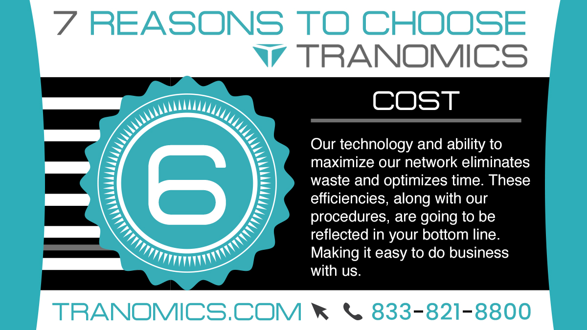 tranomics's tweet image. Reason #6 to choose @Tranomics Supply Chain
 = COST - Our technology and ability to maximize our network eliminates waste and optimizes time. These efficiencies are going to be reflected in your bottom line.
.
#supplychain #logistics #software #food #technology #business