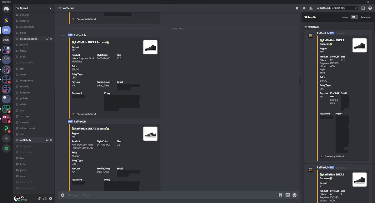 o_Olll11's tweet image. Nike Best SetUp?Challenge Me? Come Ahead
Bot: @RafflehubS 
@rafflehub_io 
Proxies: @PookyyAIO 
Nike Acc Gen: @GadenGens 
Nike Acc Resetter: @c9_software