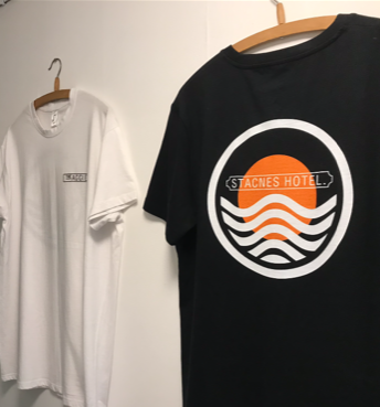Pick up your Aggie t-shirts for £18 each or £30 for 2! Tag us in your <a href="/Clothing4events/">Clothing For Events</a> t-shirt for a chance to win a pizza &amp; beer from our new outdoor shack!! #stagnes #pizza #beer #tshirtchallenge