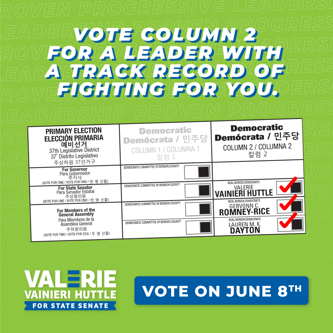 Vote Column 2 for a team that will fight for you!