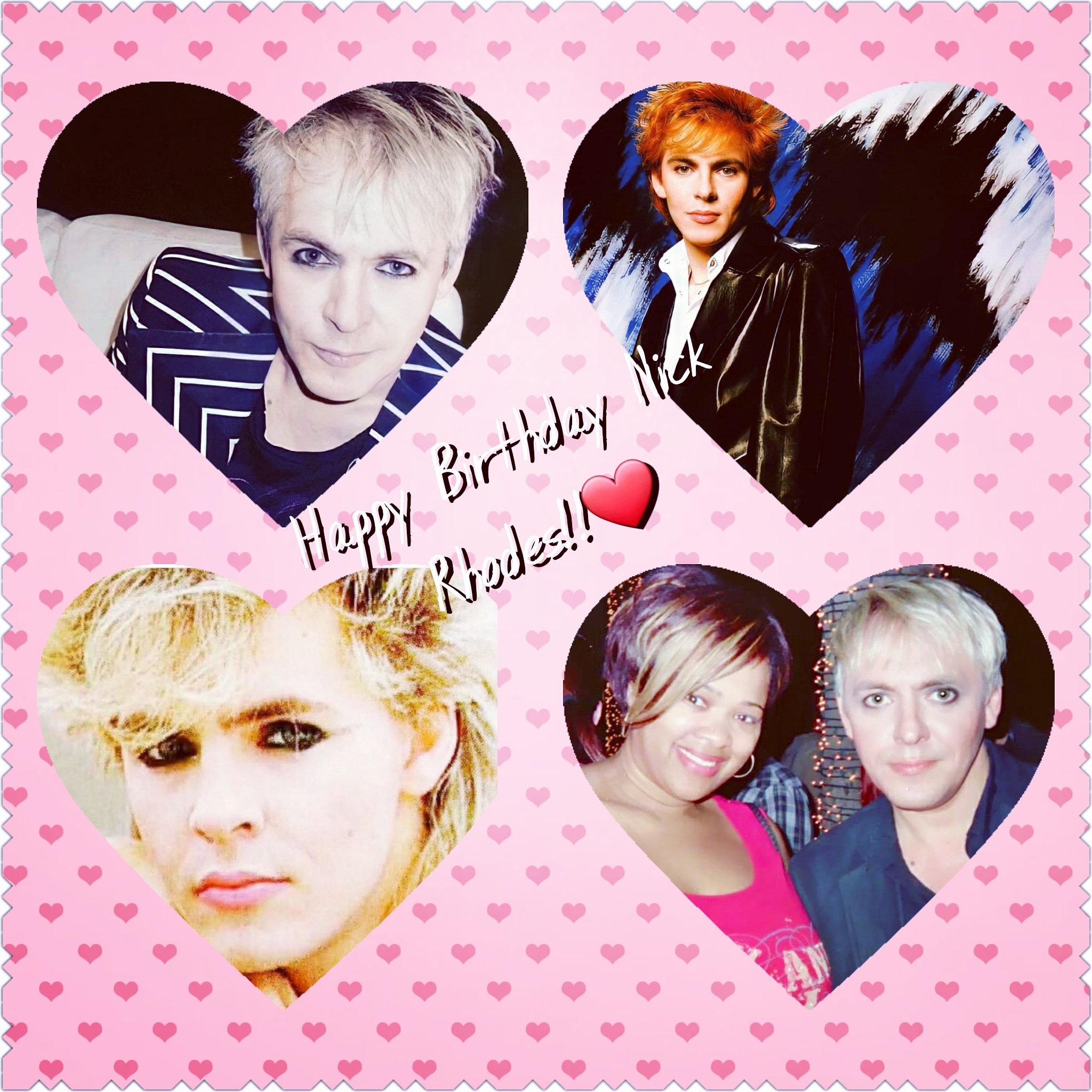 Happy Birthday to The Controller Nick Rhodes of !!! 