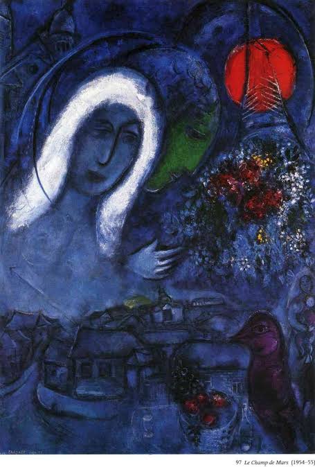 DilanDnk's tweet photo. ‘’Yiyordu, içiyordu, uyuyordu, uyanıyordu ama yaşamıyordu.’’ 
~Tolstoy~
#markchagall https://t.co/j6cgAf3stZ