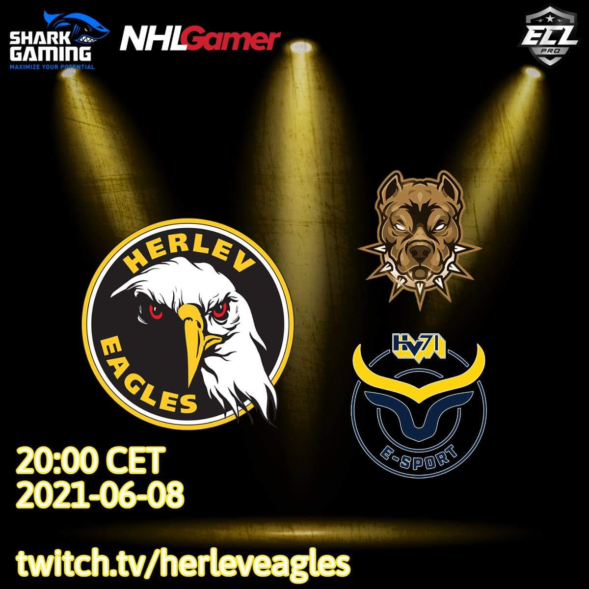#ECL12 Pro gameday! We are facing <a href="/hv71_eshl/">HV71 Esport</a> and @Blackdawgs_NHL 

#NHL21 #esports #kouvolanlakritsi #viaplayecl <a href="/NHLGamerCOM/">NHLGamer</a>