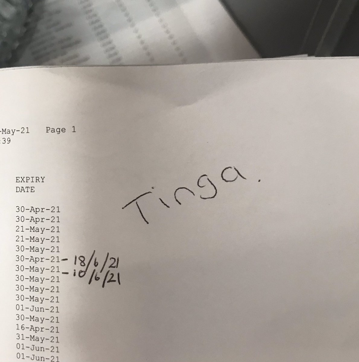 Kingaostrega's tweet photo. Over the past few months I learned that if you take any consonant and follow it up with ‘inga’ it apparently is my name. https://t.co/AcV48v7utw