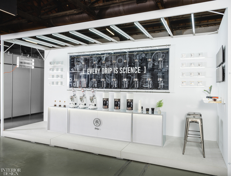 InteriorDesign's tweet image. For Creative Expo Taiwan, iDrip teamed up with local firm 3+2 Design Studio to create the iDrip Coffee Lab display and tasting experience, which enables coffee enthusiasts to savor a cup while learning about its origins: bit.ly/3fJ9gXx