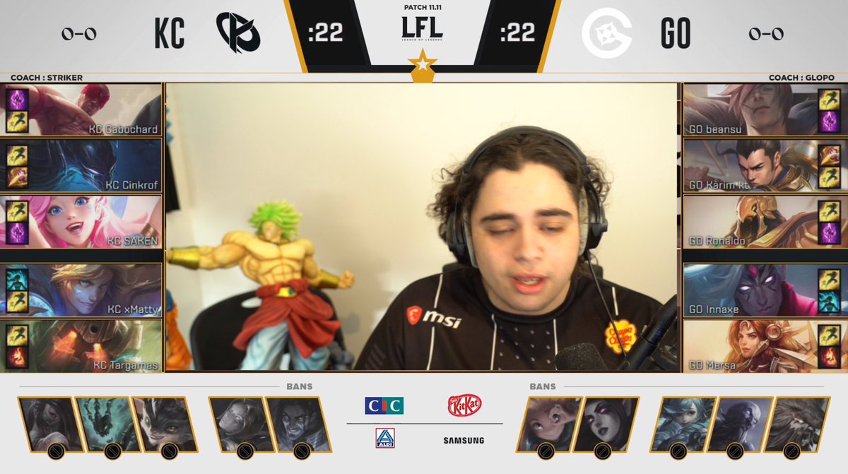 KarmineCorp's tweet photo. Draft terminée, la première game du Summer Split va commencer ! #KCORP 

▶️ https://t.co/oZ90RtFEIh https://t.co/ceYYpAdUkB