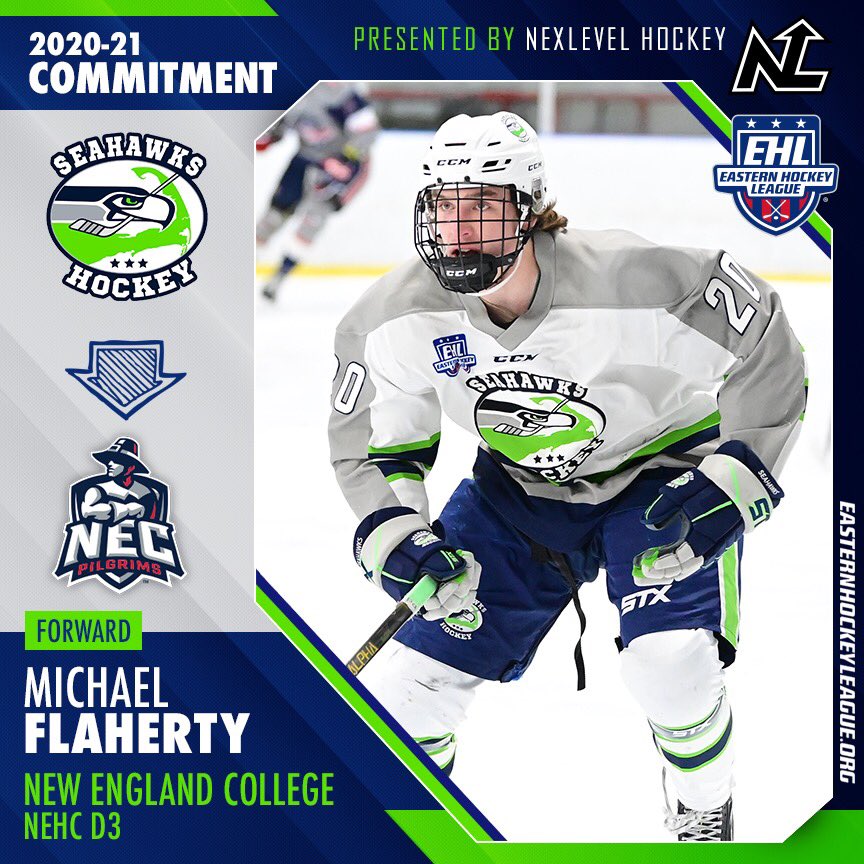 EHL_Hockey's tweet photo. 🚨NEXLEVEL COMMITMENT🚨

Flaherty Commits to New England College

Seahawks Forward Set to Join Teammate this Fall

🔗- https://t.co/56HHdsiM4b

#EShow | #PathToCollege https://t.co/16jVou26wf