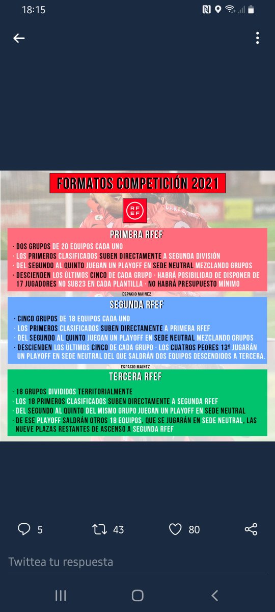 Sistema de Competición Temporada 21/22 imagen de <a href="/Rafa9Mainez/">Rafa Mainez</a>