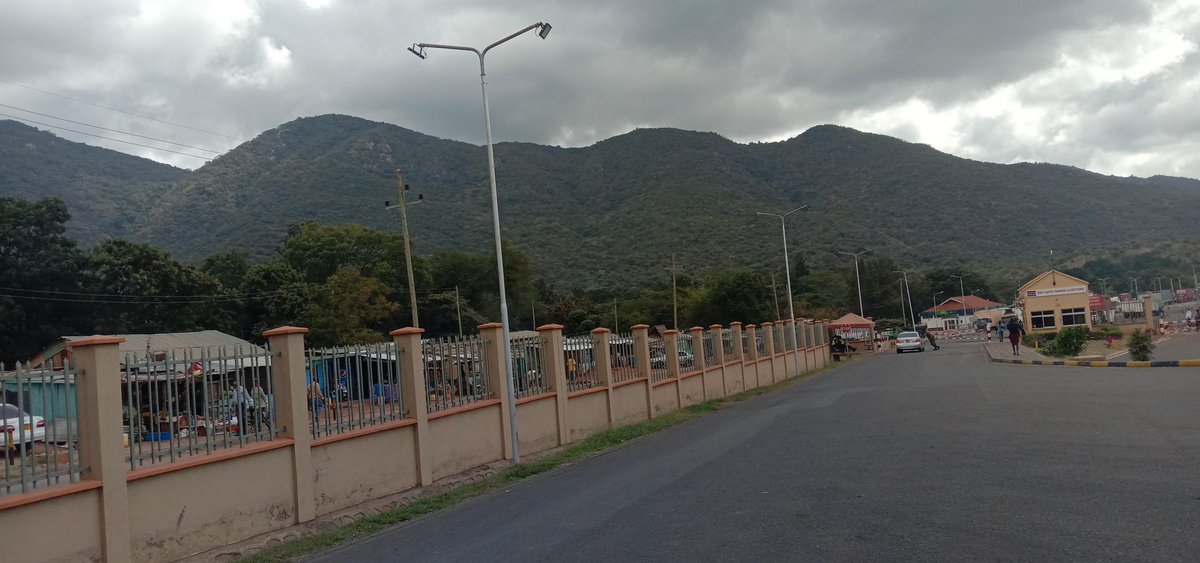 God has placed boundaries. Border of Kenya and Tanzania