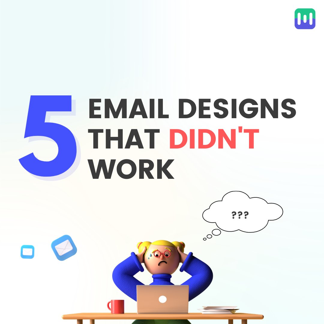 🌟Optimizing Email Designs🌟

We are sharing #teardown of 5 email designs on how they could be made better. 

What do you think are the biggest pitfalls in Email Designs?

Do comment your thoughts👇

#emaildesign #emailgeeks