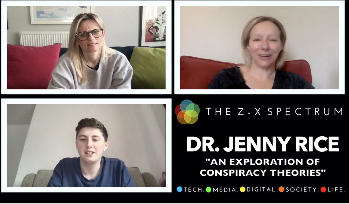 A new season of The Z-X Spectrum is incoming this Thursday! 
Our hosts @BrandonRelph and @lhdgsn start the season by interviewing @jennyrice exploring conspiracy theories and the narratives that exist around them. #ConspiracyTheories #thezxspectrum