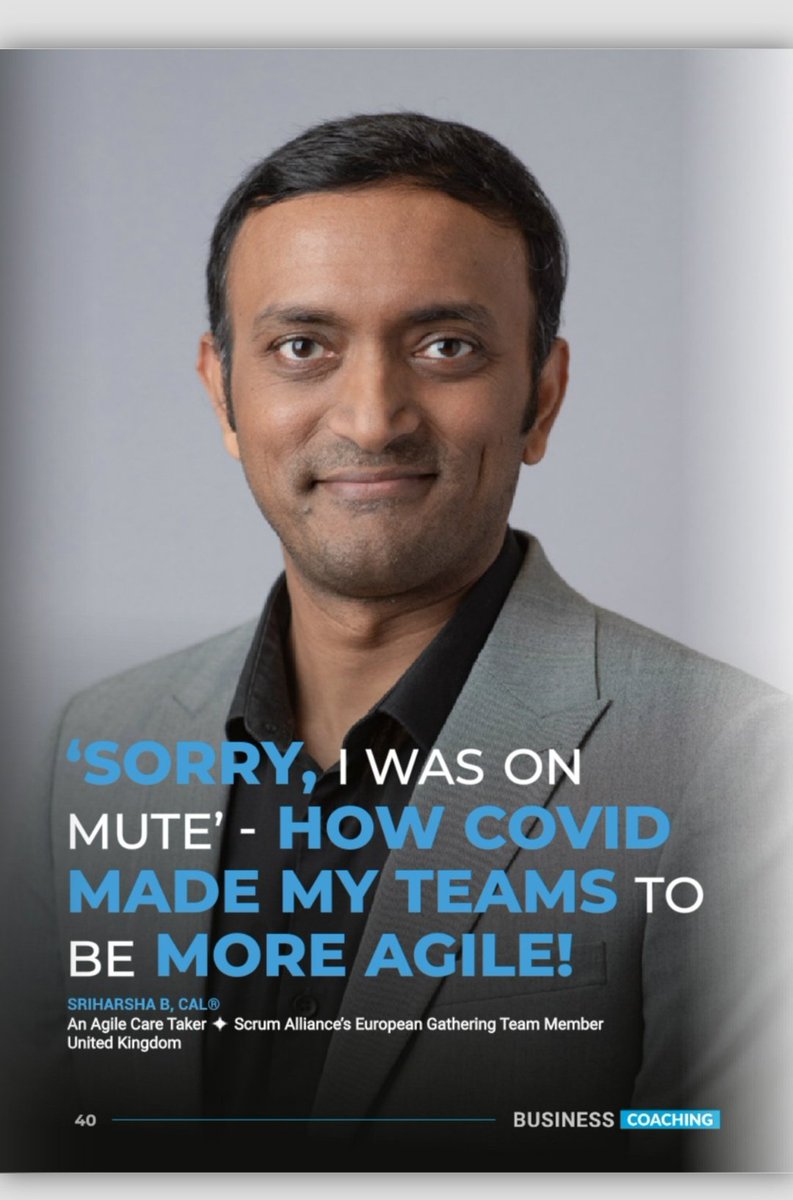 Thank you Business Coaching Magazine for featuring me.

Full article here: bcoaching.online/Business-Coach…

Read on...