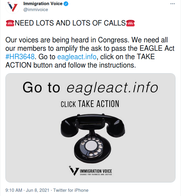 RodneyR58127664's tweet photo. #EndH1B to End #GreenCardBacklog.

#ImmigrationVoice (@immivoice) launching *MASSIVE* #HR3648 #DisInformation campaign citing @CatoInstitute, urges #H1B to call @HouseFloor to cosponsor. (thread)
https://t.co/7GUY8ueprL https://t.co/LOJHPsYuGo