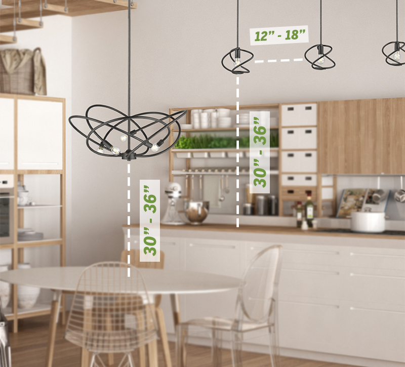 Whether you're replacing old kitchen lighting or starting fresh, don't forget to mind the gap. Proper spacing allows for optimal brightness and functionality. 💡 #TipTuesday