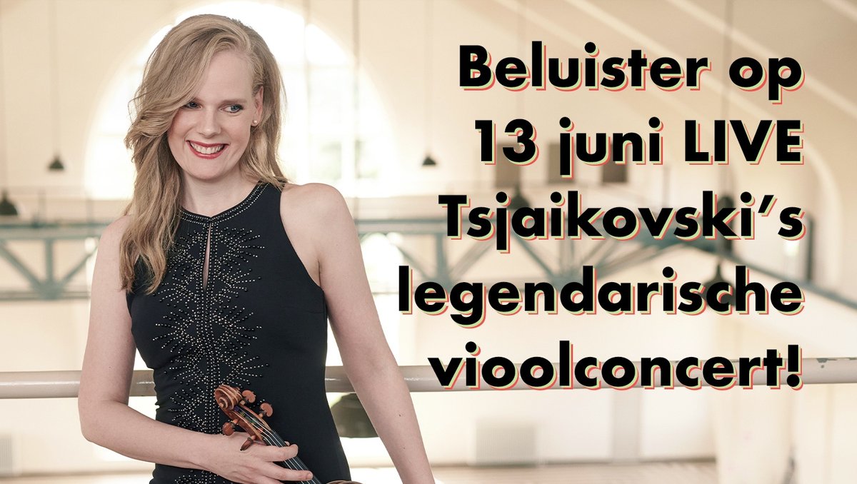 Het vioolconcert van Tsjaikovski staat bekend als één van de meest virtuose werken voor de viool. Met stervioliste Simone Lamsma zal dit stuk op 13 juni met Sinfonia Rotterdam o.l.v. <a href="/conradvanalphen/">Conrad van Alphen</a> volledig tot zijn recht komen. 

Mis het niet!
sinfoniarotterdam.nl/concert/zomer-…⁠
⁠