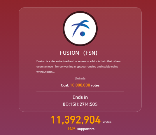 GemsHunting_8's tweet photo. Amazing news for #FSN !!

To be listed on @gate_io soon !! Votes target already reached! 

$FSN / $USDT pair!

https://t.co/VOWA6o565c

Congrats, #Fusionites! @FUSIONProtocol @djqianfusion 

#giveaway still running! #airdrop for deposit! Stay tuned!! https://t.co/3DgAsx9cW9
