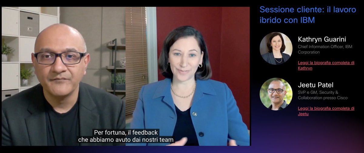 I love the way <a href="/kwguarini/">Kathryn Guarini, PhD</a> <a href="/IBM/">IBM</a> ’s CIO put the commitment to employee wellbeing and fostering an enviroment where empathy matters:  “we are investing in one another” I would love for organizations to think this way about #DEI too #HybridWorkMadeReal