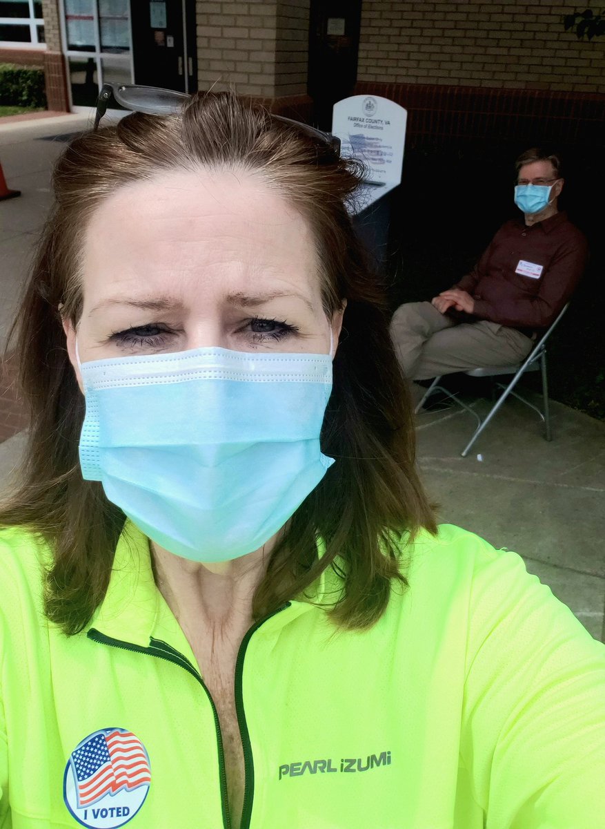 It was an <a href="/EagleViewES/">Eagle View Elementary School</a> kind of morning. After interpreting for a virtual SpecEd meeting, I walked to Eagle View to cast my ballot in today's Virginia primaries. It was heartwarming to see staffers handing out congratulatory yard signs drive-by-style to rising middle schoolers.