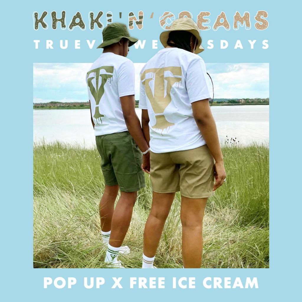 RomeoVie's tweet photo. Launching my next collection tomorrow
Khaki n Creams π¨
Iβll be giving away FREE Ice Cream to everyone that pops down π¦
Come check out the new collection and grab a Free Ice Cream #TrueVie
TrueVie Wednesdays π€πΎπ€ see you there https://t.co/61SVKcLyYN