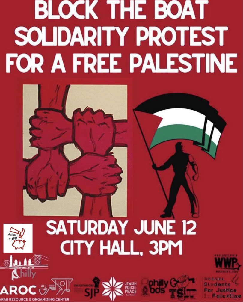 From the ports of Gaza to the ports of Oakland, working people are rising up to end Israeli apartheid! Show up THIS SATURDAY, June 12th, in solidarity with workers across the world… instagram.com/p/CP3bOJHj86x/…