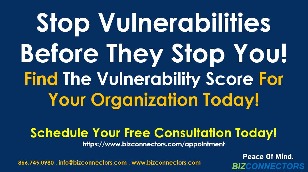 Bizconnectors's tweet image. Get The Vulnerability Score For Your Organization
It would be painful to let vulnerabilities corner you to a point where you’d need to decide PAY OR NOT PAY THE RANSOMWARE! Stop vulnerabilities before they stop you &amp;amp; before it’s too late!
bizconnectors.com/find-the-vulne…
#securityscore