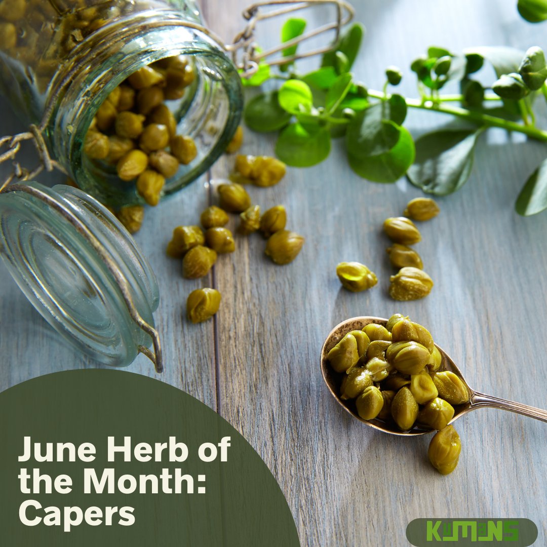 KumansT's tweet photo. Capers and caperberries are known to promote the appetite and can be used as topping on pizza, salads, and pasta sauces.#Capers #Juneherbofthemonth #herbs #gardentotable #organic https://t.co/N3lDx1IBuI