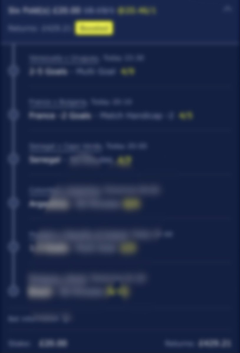 RTSTips1's tweet photo. 18/1 accumulator for this evening. Join the telegram group to get the bet.
Remember to only gamble what you can afford. Play safe. 

You can boost the odds on this bet to 20/1 using bet boost with William Hill. Just click the link below. 18+ only 

https://t.co/7G3sI6jP9h https://t.co/LAuB5Dt1cw