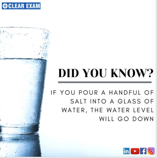 clearexamsocial's tweet photo. Did you know?
Check out this fact about Water.
#tuesdaytips #student #examtips #english #facts #neet #jee #clat #clearexam #elearningprograms #didyouknow https://t.co/OtMaxdaUnK