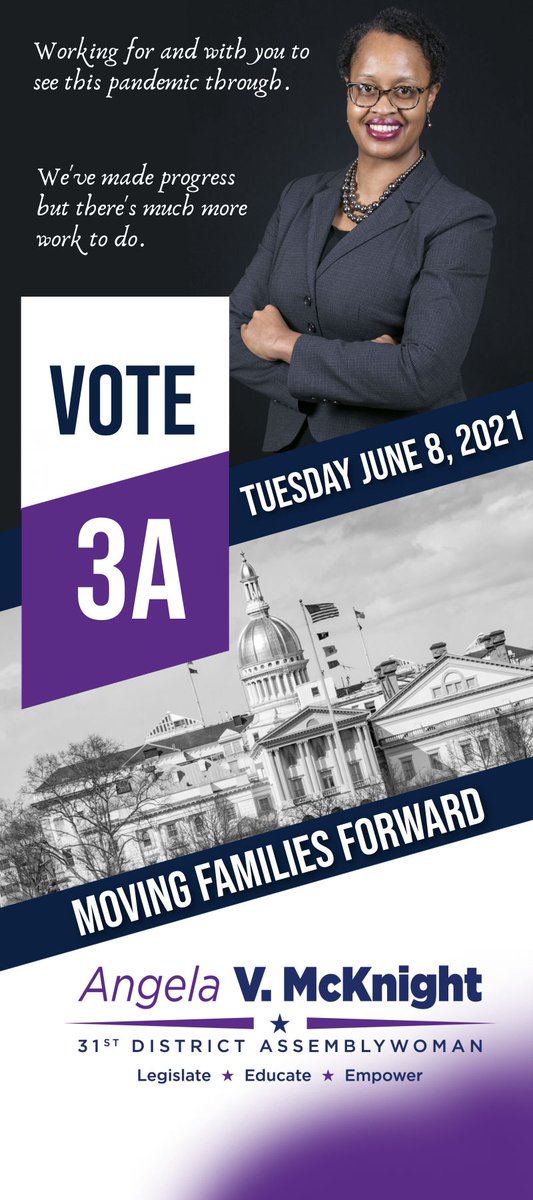 SenatorMcKnight's tweet photo. Hello!! Rock your VOTE today! Polls open 6am-8pm. Vote ColumnA!
#3A #JerseyCity #Bayonne #HudsonCounty #LD31 #Assemblywoman https://t.co/m9190TGKpg