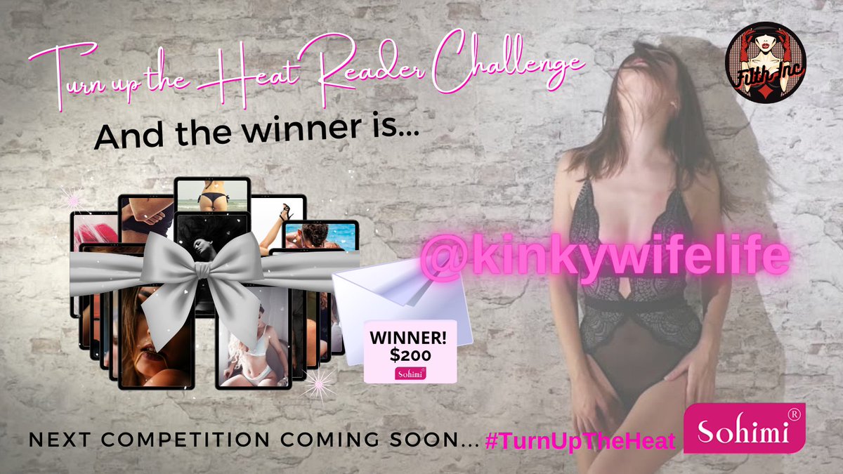 readerchallenge's tweet image. DRUMROLL PLEASE! 😈🔥

Thank you to every participant who read, reviewed, shared &amp;amp; supported #EroticaWriters during May's #TurnUpTheHeat! It was AMAZING! ❤️

The winner of the red-hot #erotica bundle + $200 to spend at sohimi.com/?ref=tss has been selected! Congratulations!