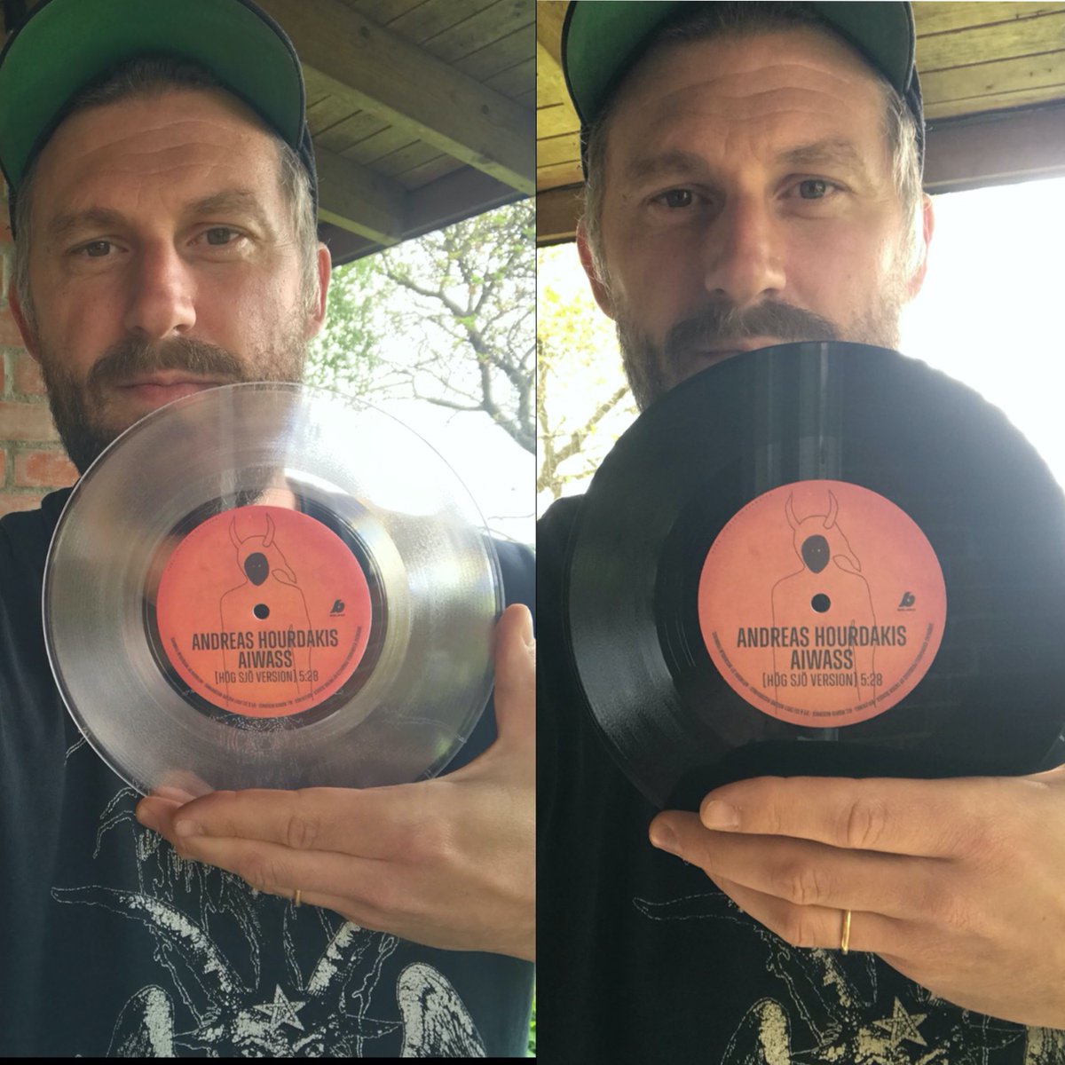 Super limited 8" vinyl of <a href="/AndyHourdakis/">Andreas Hourdakis</a> new jazz single "Aiwass (Hög sjö)" only 25 hand made copies available. Pre-order now at <a href="/Bandcamp/">bandcamp</a>  (release June 11) andreashourdakis.bandcamp.com