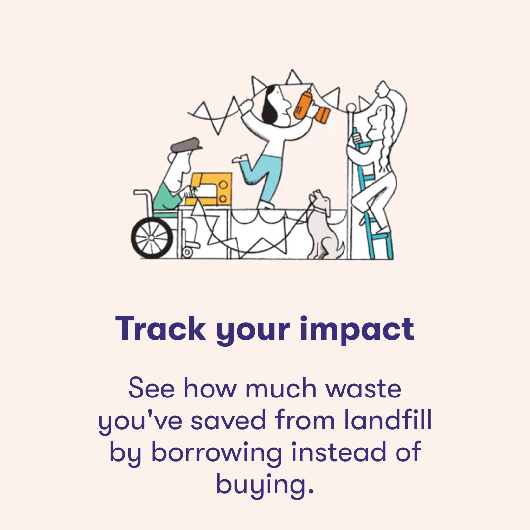 Hackney Wick Library of Things will be open for collections from Tuesday 15th June. Wondering how it works? 

More below 👇 and on their website: 

bit.ly/3pDXY8y