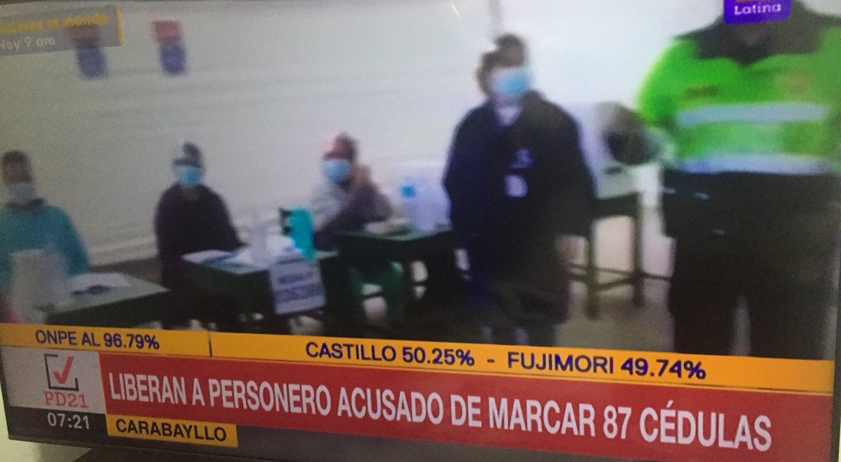 Evytame_'s tweet photo. Esto es una payasada. Salió Libre!! Ósea uno puede tratar de manipular el voto 🗳 y no pasa nada. Esto viene de arriba no hay duda. #ONPE si eso hacen ahora que no son gobierno imagínense siéndolo. Este fue nuestra última elección en “democracia” 😢. #MiVotoPorKeikoSeRespeta https://t.co/CiSoMB6zuq