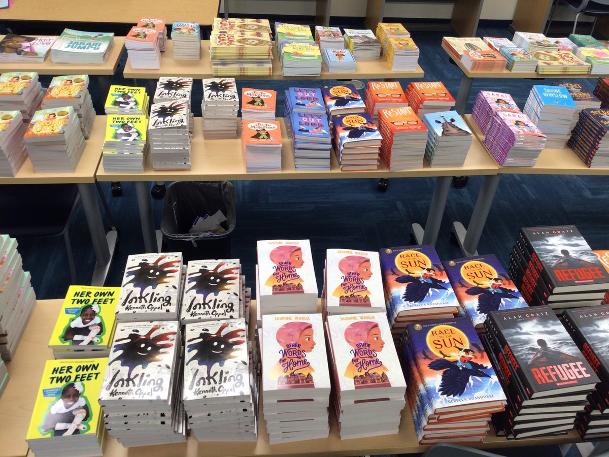 ginadams's tweet photo. So thankful to @WayzataEdFund for their generous grant for Greenwood’s Summer Reading Initiative- Paws ON Books!  2+ titles for EVERY student. These are relevant books, high interest titles with diverse characters for all ages! Can’t wait for Ss to see these! #GWgreats #GWreads https://t.co/vsSqoRvz7Z
