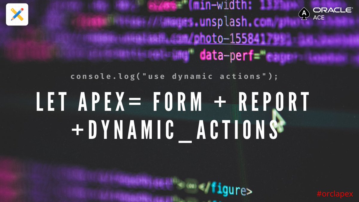 apex_en_espanol's tweet image. ¡NUEVO VÍDEO! Ejemplo práctico para usar Dynamic Actions 😁 - mailchi.mp/392f9e1bef17/c…
