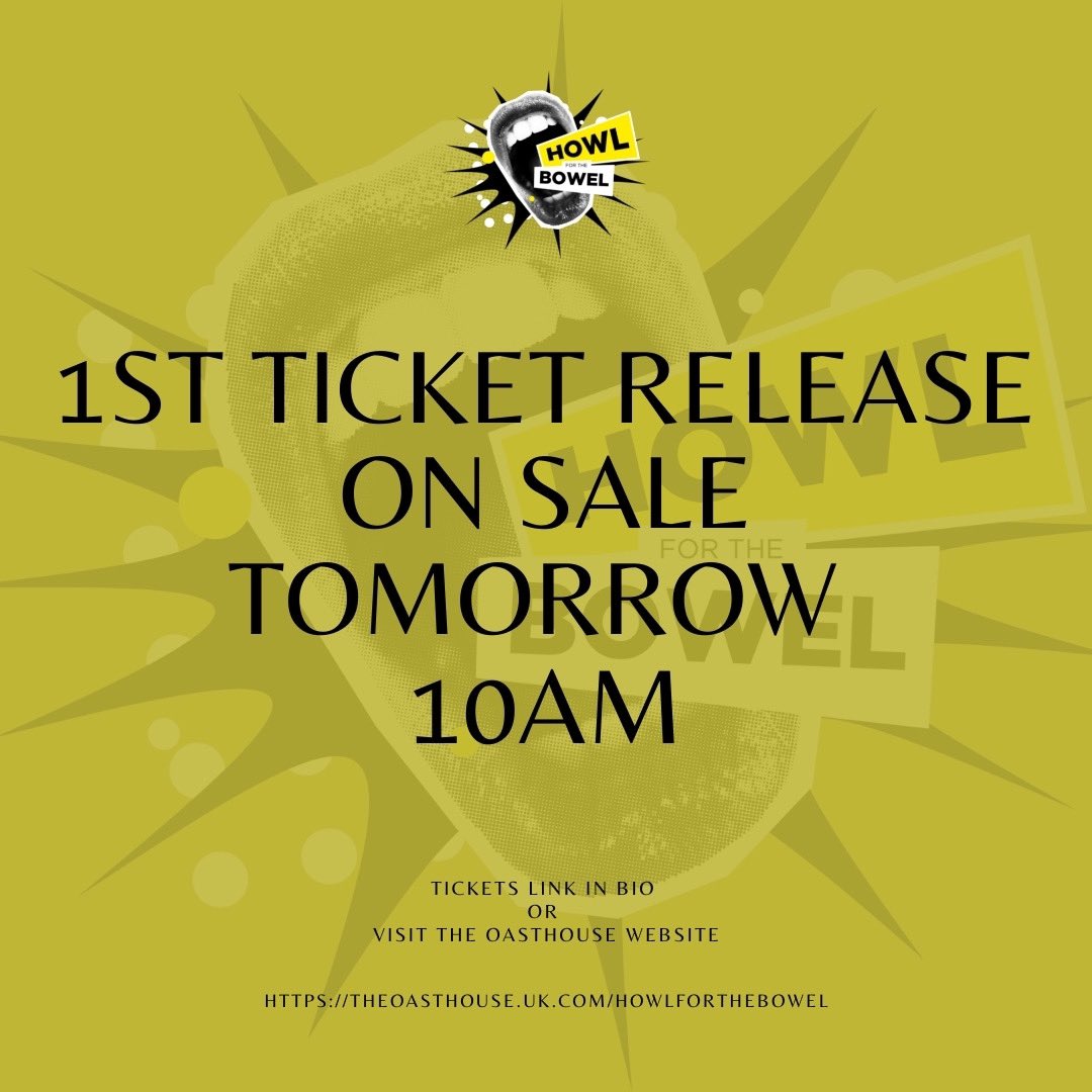 howlforthebowel's tweet photo. TICKETS ON SALE TOMORROW! 10AM
https://t.co/ZdbwQyO1KQ
@JasonManford https://t.co/igeMbxU8HC